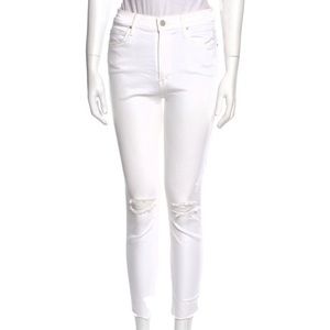Mother white jeans